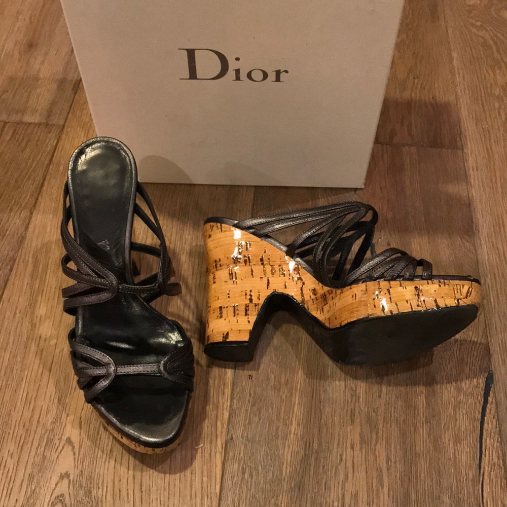 Dior wedge heels * excluded from sale*
